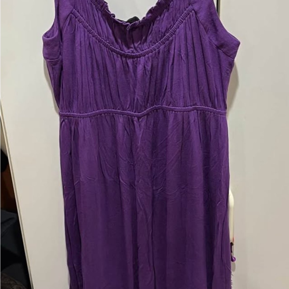 Vintage Guess purple is Sleeveless Dress size large